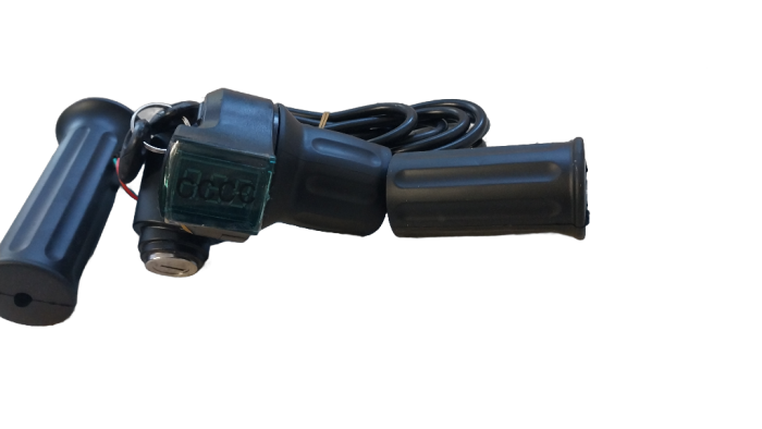 Ручка газу половинного типу з ключем запалювання та вольтметром