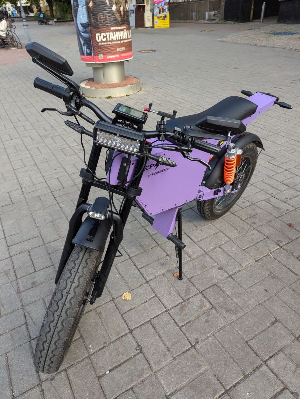 Електробайк EPLAT SUPERCHARGER 750