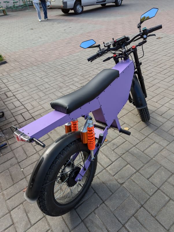 Електробайк EPLAT SUPERCHARGER 750